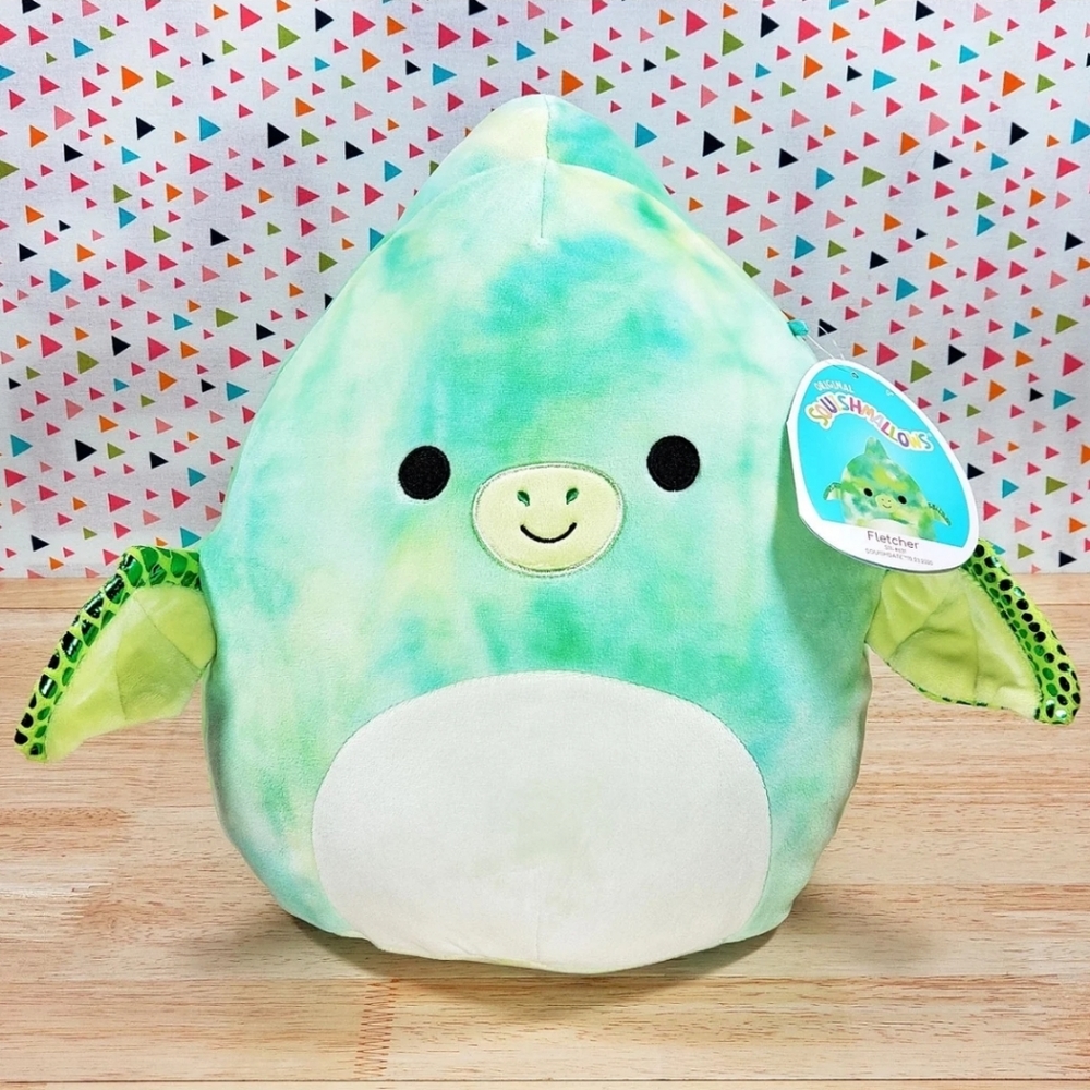 Squishmallow Fletcher the Pterodactyl 11" 2021 Dino UltraSoft Stuffed Plush NWT